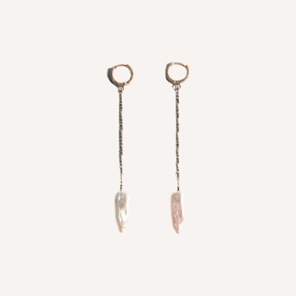 Faux Pearl Earrings